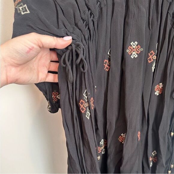 Anthropologie Twelfth street Cynthia Vincent kaftan dress boho sz‎ Small - Picture 8 of 10